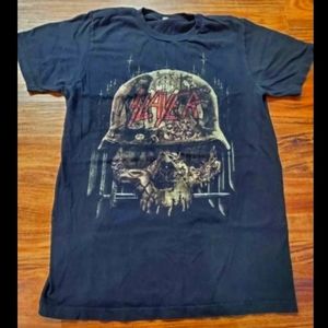 Slayer Metal Skull Band Tee